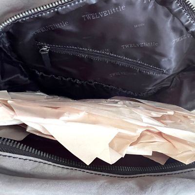 NWT TwelveLittle Unisex Courage Backpack or Diaper Bag Gray  display picture 1