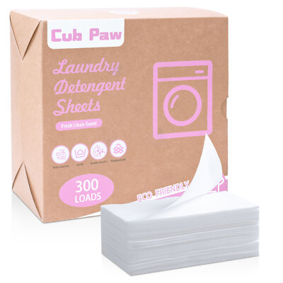 150 Portable Laundry Detergent Tablets, Powerful Cleaning Laundry snug Detergent