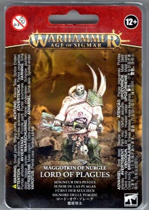 WARHAMMER AGE OF SIGMAR MAGGOTKIN OF NURGLE LORD OF PLAGUES 83-32