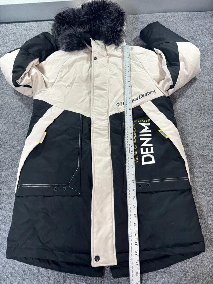 Chaqueta Thrasher para Hombres XL Negra Revista de Monopatín Piel Sintética Chaqueta con Capucha Foto 4 de 4