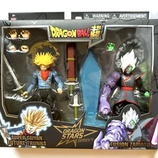 New Dragon Ball Z Dragon Stars Series Super Saiyan Future Trunks & Fusion Zamasu