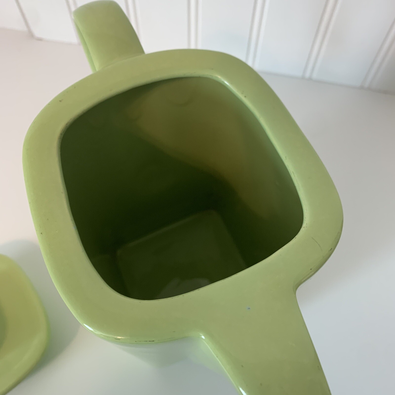 Vintage MCM Franciscan Tiempo Lime Green Coffee Pot eBay