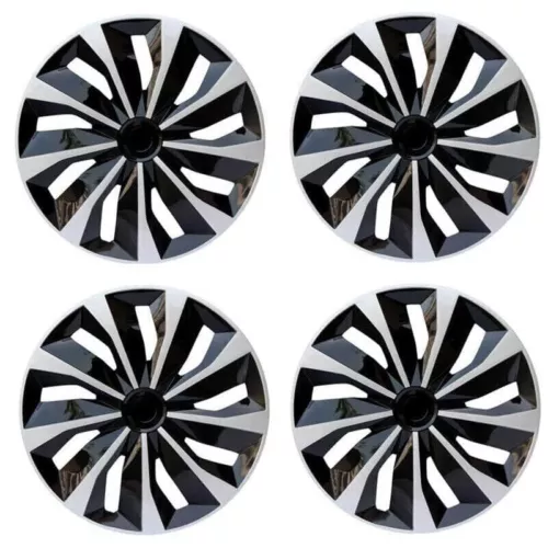 4X 16" Inch Wheel Covers Snap On Full Hub Caps Fit for R16 Tire & Steel Rim