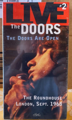 Live The Doors VHS -The Doors are Open - Roundhouse London 1968