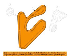 KIA OEM 17-25 Seltos,Soul Cooling Belts Pulleys-Serpentine Belt 252122E310