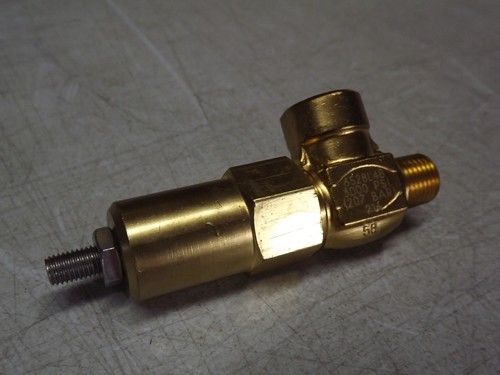 Hoke Adjustable Relief Valve 6548L4Y, Brass 350-1500 PSI Range,1/4" NPT NEW - Picture 4 of 10