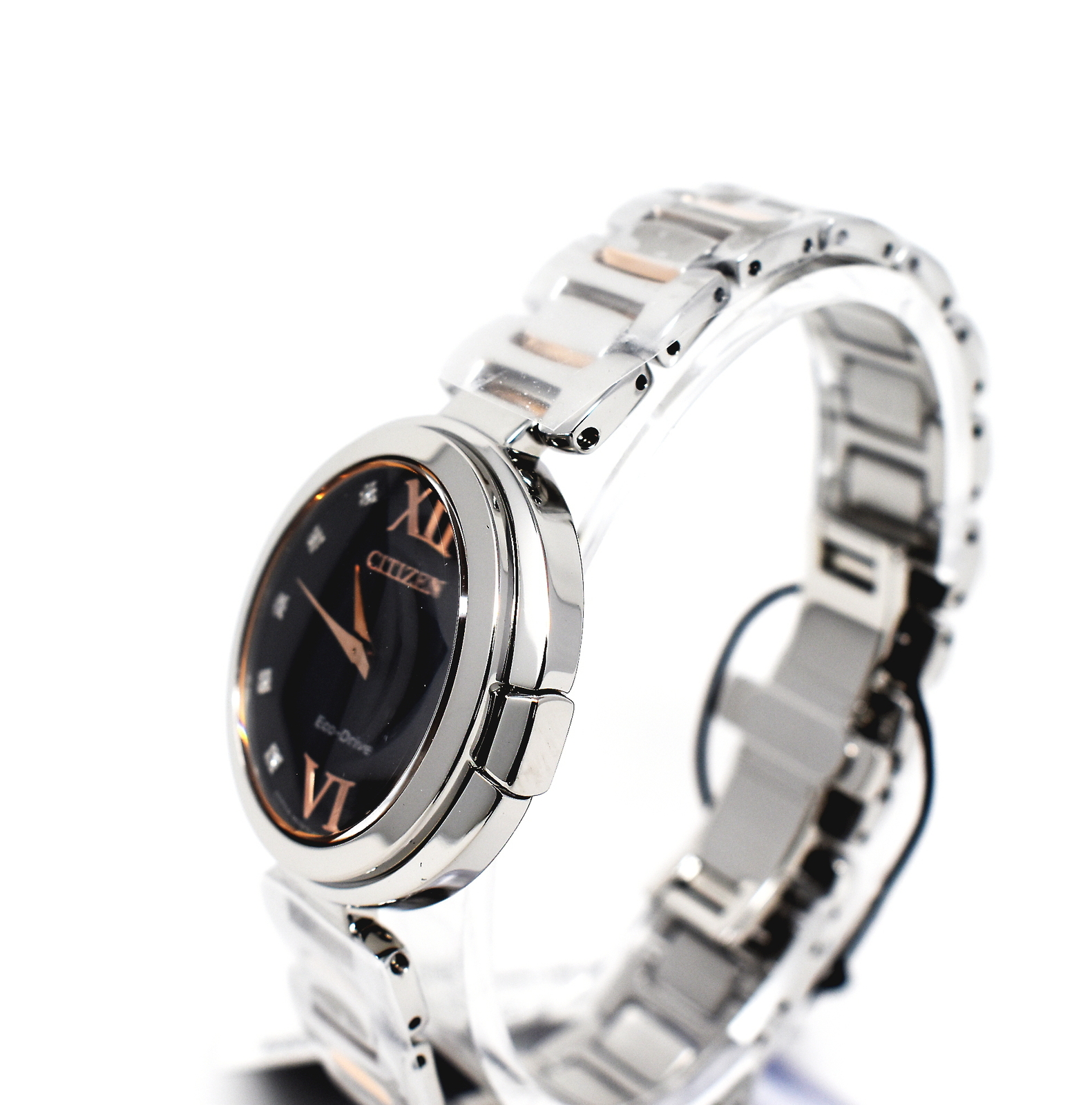 CITIZEN ECO DRIVE CAPELLA DIAMOND WATCH EX1516-52E image 4