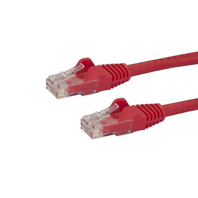 StarTech.com N6PATCH75RD cavo di rete Rosso 229 m Cat6 U/UTP UTP (75FT RED SNAGL