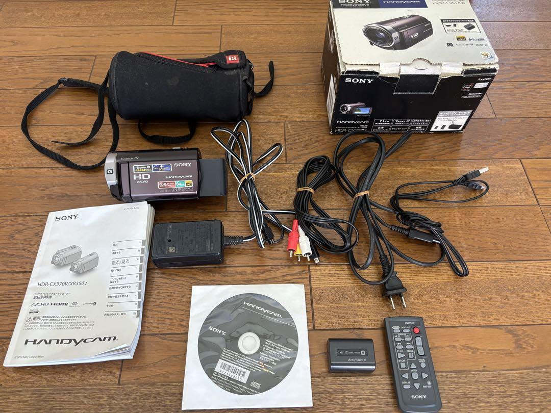 【動作確認ＯＫ】SONY　Handycam　HDR-CX270 ブラウン　箱あり HDR-CX270V | デジタルビデオカメラ Handycam ハンディカム | ソニー