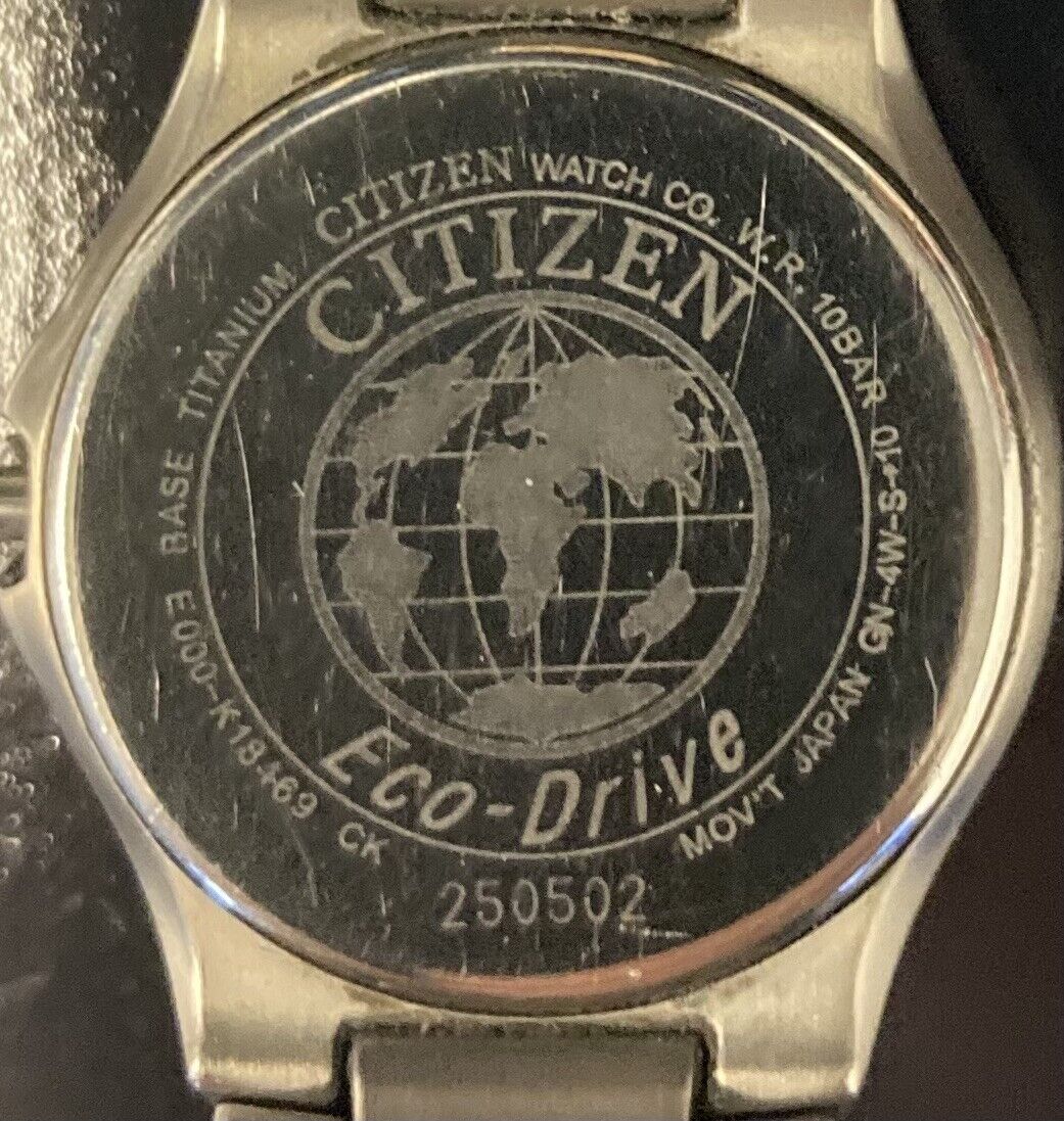 LADIES CITIZEN ECO DRIVE watch Model # GN-4W-S-10 1 LADIES CITIZEN ECO DRIVE watch Model # GN-4W-S-10 1