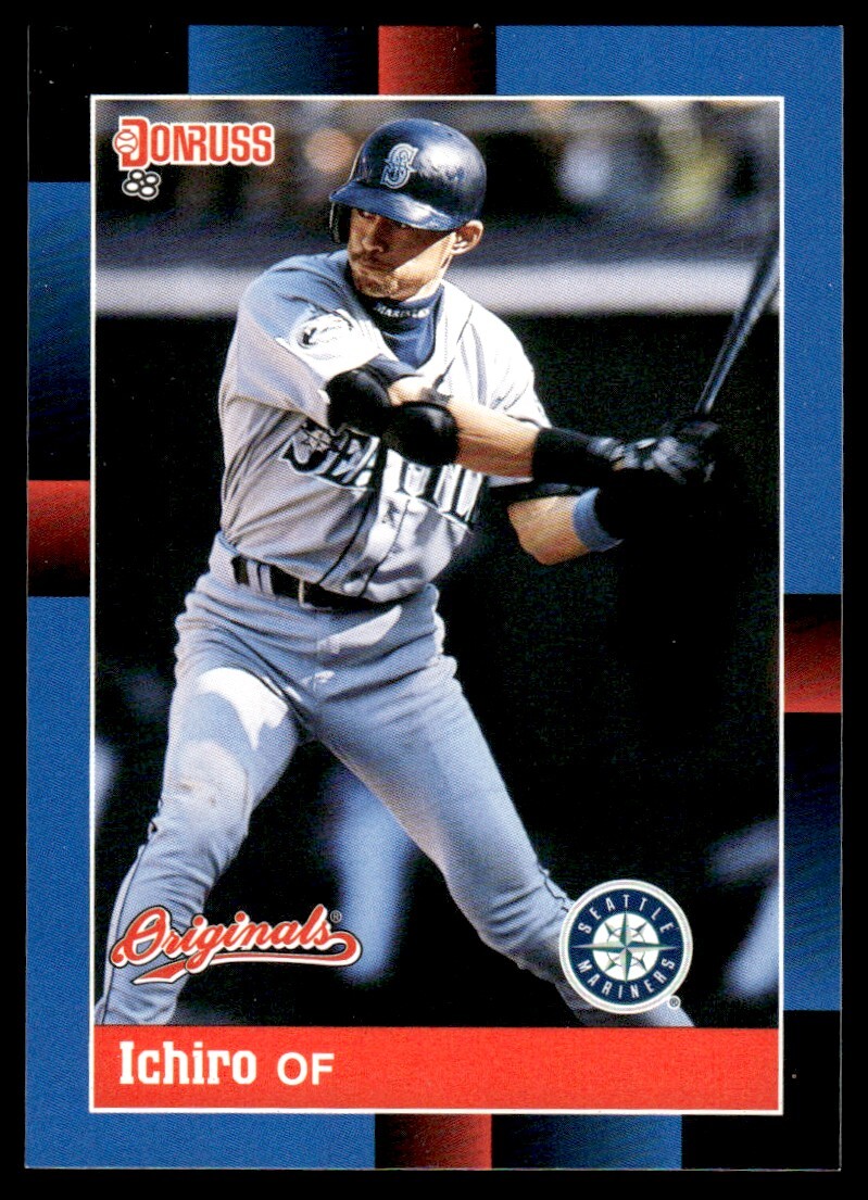 2002 Donruss Originals Baseball Ichiro Suzuki Seattle Mariners #352 NM