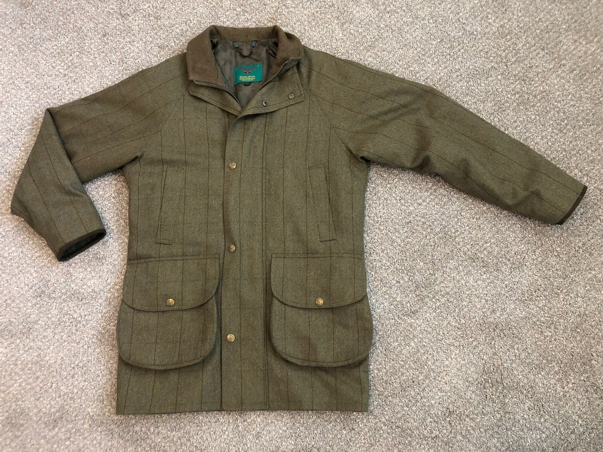 Chrysalis Field Barn Coat Wool Tweed Jacket As Seen On Jeremy Clarkson’s Show S