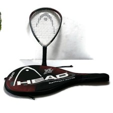 HEAD Catapult 200 XL 3 5/8 Racquetball Racquet Racket W/ Case Black Silver Red