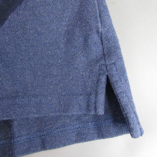 Ralph Lauren Polo Shirt Girls Size L (12-14) Beaded Big Pony Youth Large Navy - Imagen 6 de 10