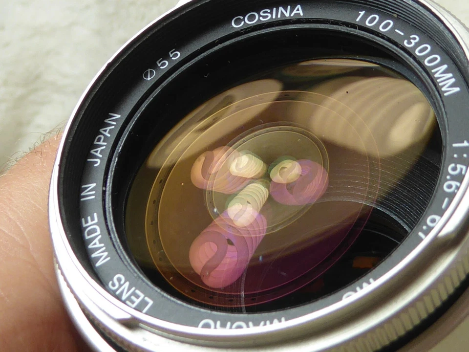 COSINA TELE  100-300mm F5.6  6.7 Zoom lens for Pentax K SLR DSLR fit  pka - Image 4 of 4