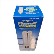 Lights Of America, FluoreX 100 Watt Replacement Bulb Daylight 6500K Model 92100B
