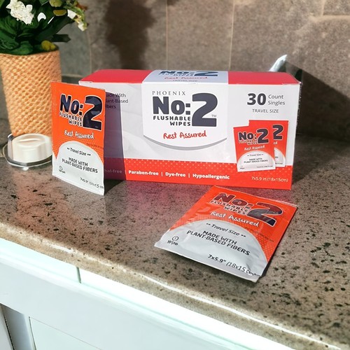 Number 2 Flushable Wet Wipes 30 Counts - Picture 10 of 10