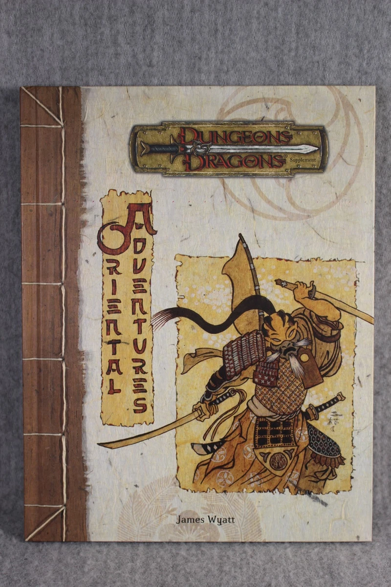 WIZARDS of the COAST Dungeons & Dragons Oriental Adventures 2001 Hardback