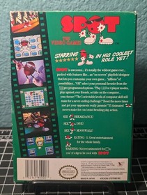Spot: The Video Game! CIB Nintendo 7-up soda game Registration Card NES