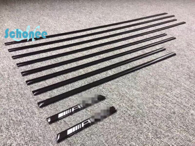For Mercedes Benz G class W463 G500 G63 AMG style Inserts Moulding Trim Black