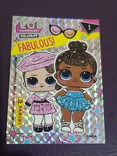  LOL FABULOUS Surprise #Glamlife Trading Card * Panini * NO 1 NEW SERIES