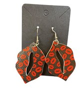 Valentines Day Earrings, FREE SAME DAY SHIPPING, Double Sided, Design 7 of 30