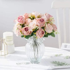 DECASSA™ Tige De Pivoine Artificielle Pour Bouquet Mariage DIY Fleurs Faux