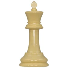 MegaChess 8 Inch Light Plastic King Giant Chess Piece