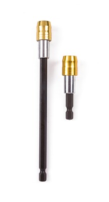 Quick Release Bitverlängerung Set Bitaufnahme Bithalter 60/150mm magnetisch 2x