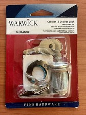 Cerradura de armario y cajón Warwick (nueva en caja)