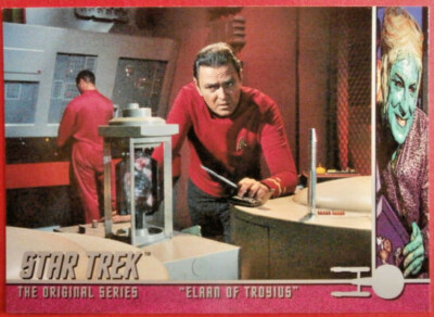 STAR TREK TOS - Karte #177 - ELAAN OF TROYIUS - GEGENMITTEL GEGEN EINE FRAU VON ELAS, 1999