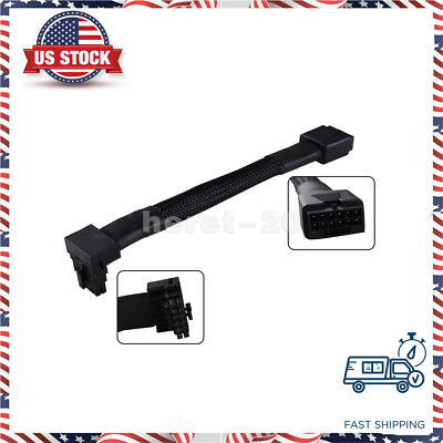 12VHPWR 90° Elbow 16（12+4）P PCIE 5.0 to 16 Pin GPU Power Cable for RTX 4090 4080