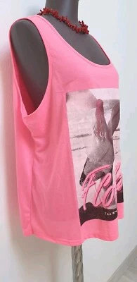 JANINA Top/Tunika Sexy/SURFING🌊 NEU MIT ETIKETT Damen Gr.L/44-46 POLYESTER Pink - Bild 1 von 4