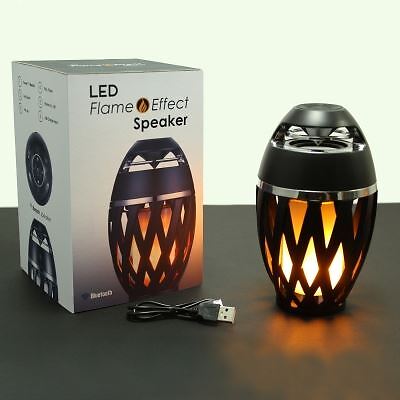 LED Flame Effect Bluetooth Speaker