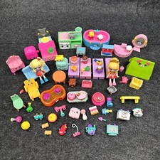 Shopkins Happy Places Furniture, Accessories, Dolls, And Some McDonald s Lot 67