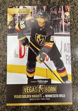 Vegas Golden Knights Game 39/41 Nick Holden 2nd Season Poster 3/29/19