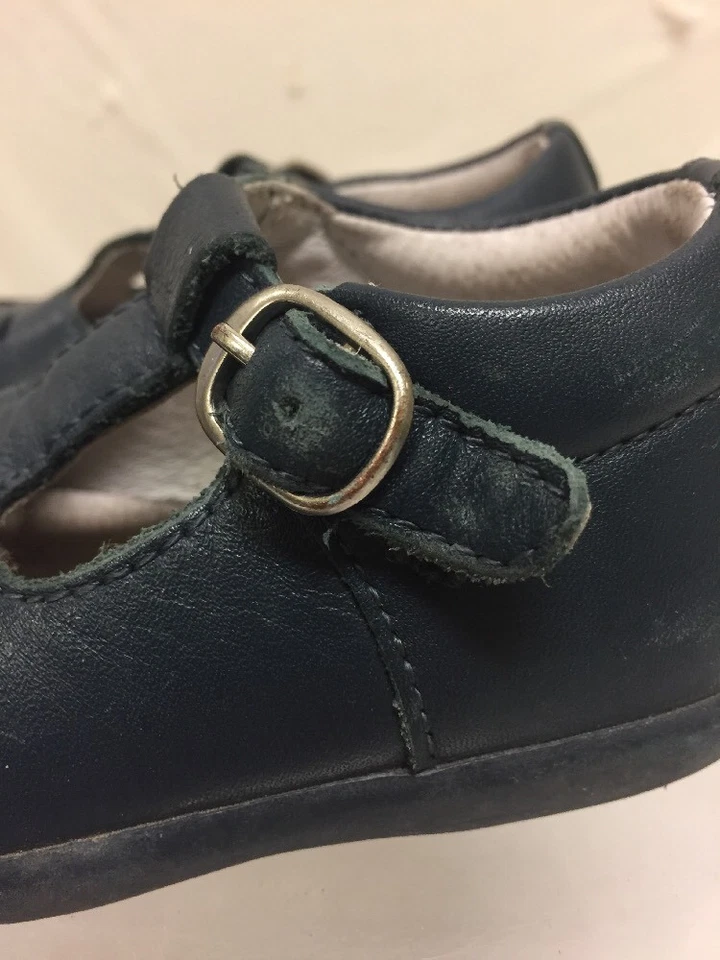 Stride Rite Cuero Azul Niñas Pequeñas Talla 5 M Katy Foto 2 de 4