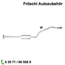 für Nissan Almera Tino 1.8i 114 116 PS lange Version Mittelschalldämpfer k*