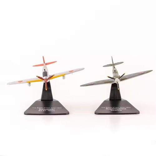 Atlas Editions Fighters WWII 4909-019 Kawasaki Ki-61 Hien vs Supermarine Seafire - Imagen 4 de 16