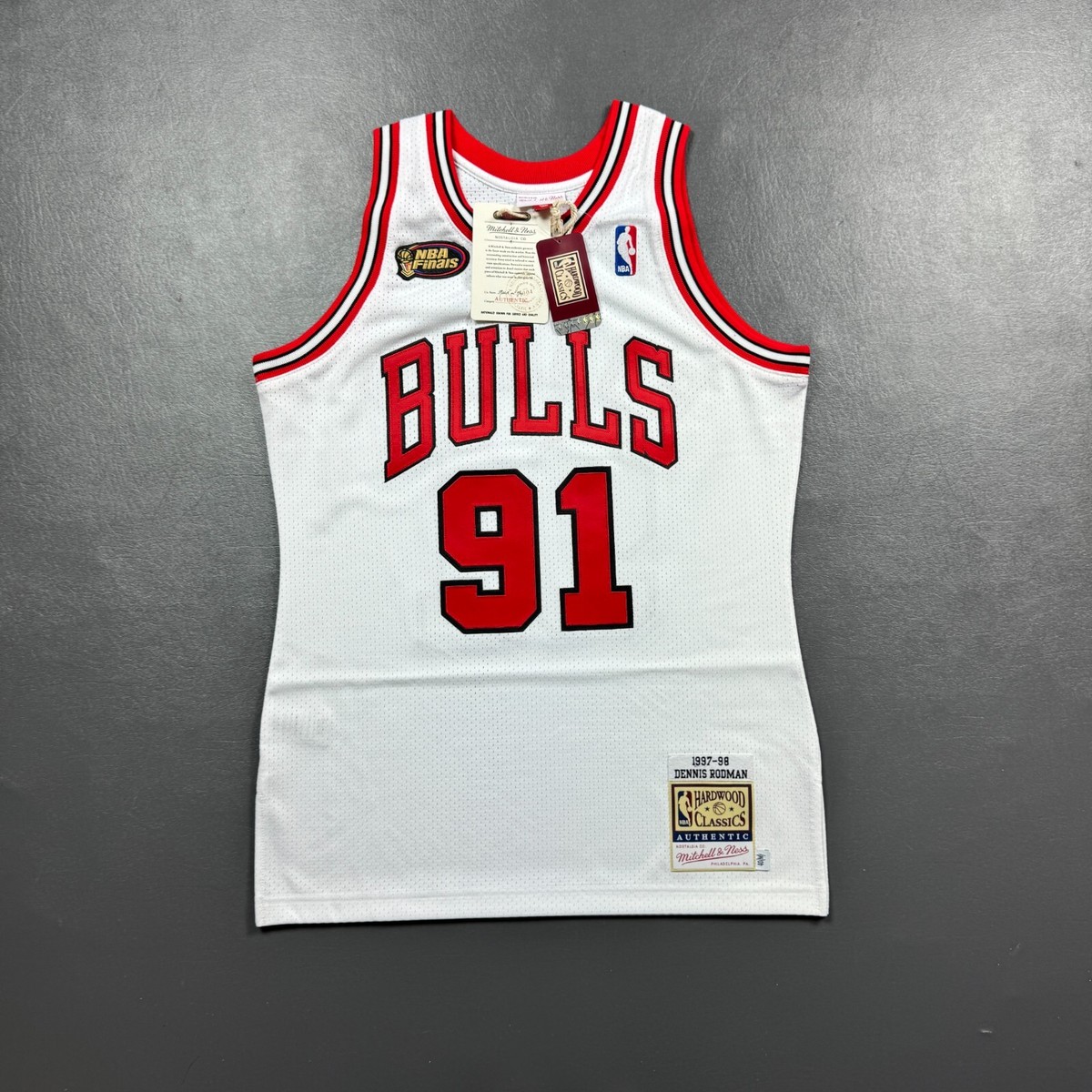 BULLS RODMAN ユニフォーム ミッチェル＆ネス Chicago Bulls Authentic Mitchell & Ness Dennis Rodman 1997