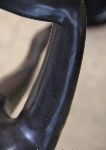 Estatua de bailarina de ballet de bronce Art Deco - Estatuilla modernista - Imagen 3 de 16
