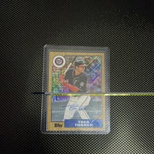 2017 Topps Silver Pack 1987 Chrome Autograph #87A-TT /149 Trea Turner Nationals