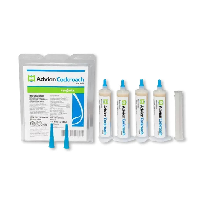 Advion Cockroach Gel Bait 4x30gm Syringes- Best Roach Poision
