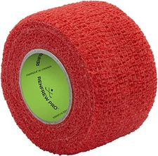 Renfrew 1 Roll StretchRap Grip Tape | Hockey, Baseball Bat, All Sports - Red