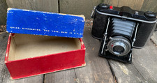 Vintage 1953 Ansco B2 Speedex 120 Film Camera 85mm F4.5 Lens Anastigmat WITH BOX