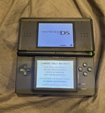 Nintendo DS Lite Black - Tested, AS IS