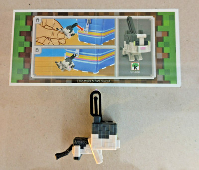 Minecraft 2026, Kinder Joy, VC400, Cat Paper Clip , eine Figur+BPZ+WH