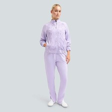 Miss Kick Womens Tracksuit Katy Co-ord Top and Bottom Set Lavender