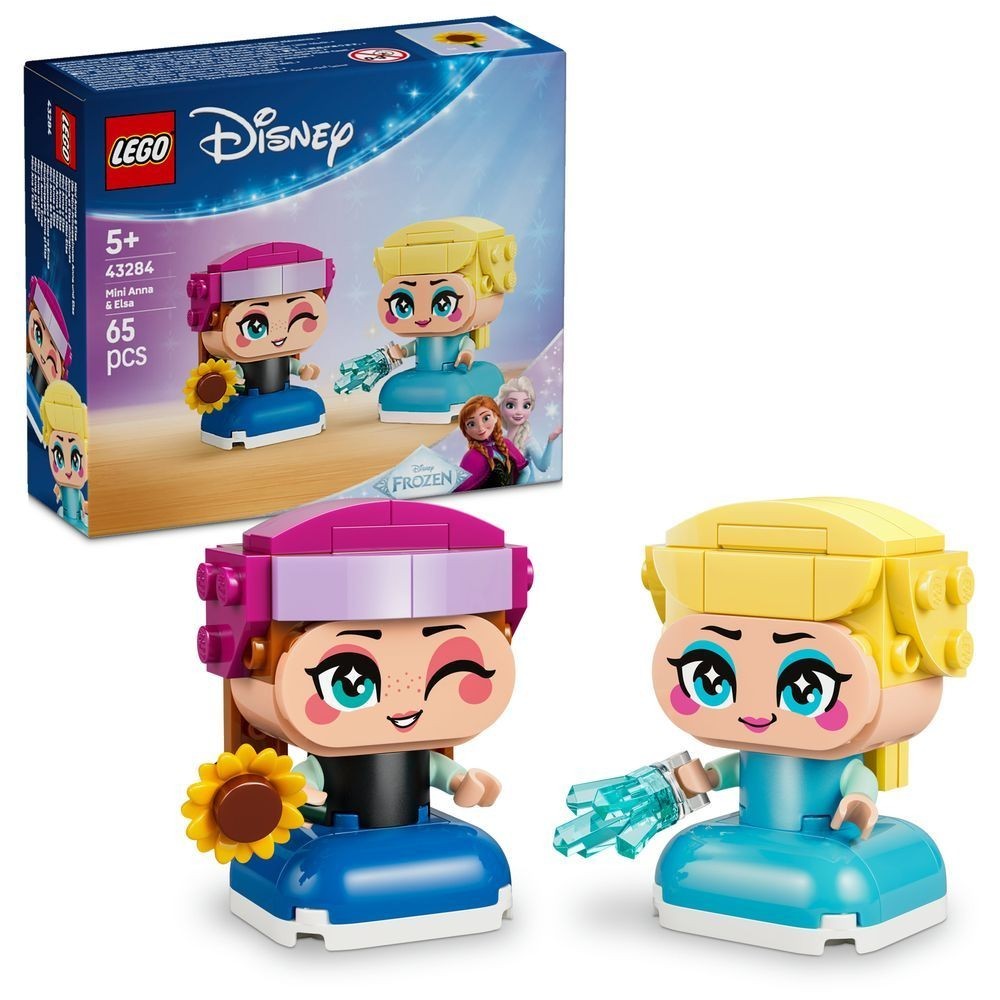 Lego Unisex Kinder Multicolore Bauspielzeug Anna Und Elsa Miniatur Die Eiskönigin - Bild 10