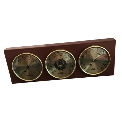 Weather Station Thermometer Hygrometer Barometer Hanging/tabletop Meter Air - Picture 2 of 6